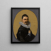 Portrait of a Man - Willem Cornelisz. Duyster — framed artwork on a wall
