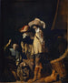 Two officers are shown jewelry and precious objects - Willem Cornelisz. Duyster — artwork view