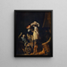 Two officers are shown jewelry and precious objects - Willem Cornelisz. Duyster — framed artwork on a wall