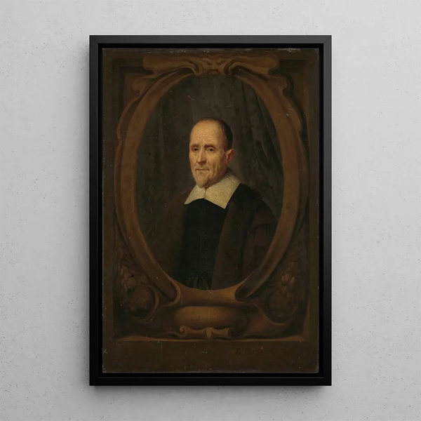 Cornelis Fransz Eversdijck 1586-1666 Mathematician Treasurer of Zeeland - Willem Eversdijck — framed artwork on a wall