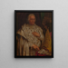 Godefried Hermans, abbot of Tongerlo - Willem Jacob Herreyns — framed artwork on a wall
