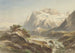 Mountain Landscape Painting - Willem Jan van den Berghe — artwork view