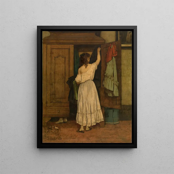 Wardrobe - Willem Linnig — framed artwork on a wall