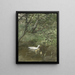 Ducks in the Water - Willem Maris — framed artwork on a wall