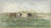 Cows near a pond - Willem Maris — artwork view