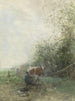 L'heure de la traite - Willem Maris — artwork view