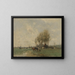 Pasture with Cows - Willem Maris — framed artwork on a wall