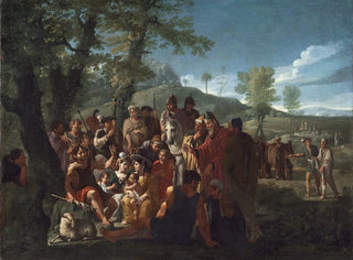 Saint John the Baptist Preaching - Willem Reuter — artwork view