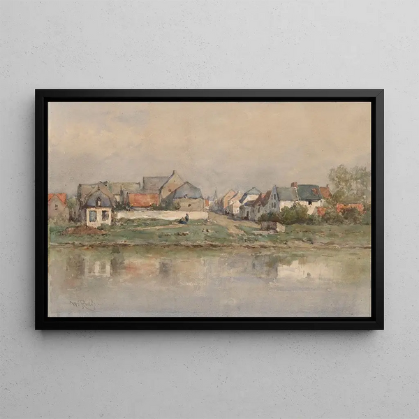 Eisden - Willem Roelofs — framed artwork on a wall