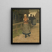Girl marker - Willem Steelink Jr. — framed artwork on a wall