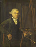 Portrait of a painter probably Harmanus Uppink - Willem Uppink — artwork view