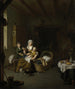 A mother feeds her child - Willem van Mieris — artwork view
