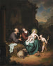 The Holy Family and Saint John the Baptist - Willem van Mieris — artwork view