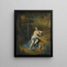 Marie-Madeleine Penitent in a Landscape - Willem van Mieris — framed artwork on a wall