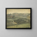 View near Oosterpark in Amsterdam - Willem Witsen — framed artwork on a wall