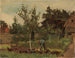 Garden Vegetable Patch Painting - Willem Witsen — artwork view