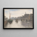 Oude Schans in Amsterdam - Willem Witsen — framed artwork on a wall