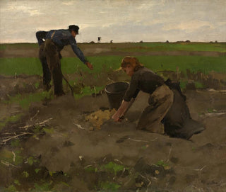 Les Arpenteurs de pommes de terre - Willem Witsen — artwork view