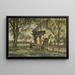 House of Peasant - Willem van Schaik — framed artwork on a wall