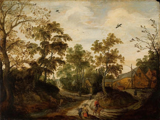 View of a Village - Willem van den Bundel — artwork view