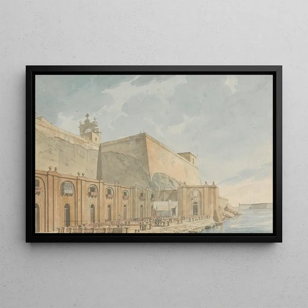 Malte - Willey Reveley — framed artwork on a wall