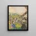 Les Courses à Chantilly – William Albert Ablett — framed artwork on a wall