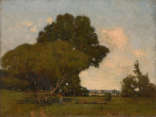 The trees in early afternoon France - William A Harper — artwork view
