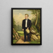 Portrait of a Boy - William Aiken Walker — framed artwork on a wall