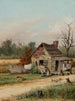 Old rickety cabin - William Aiken Walker — artwork view