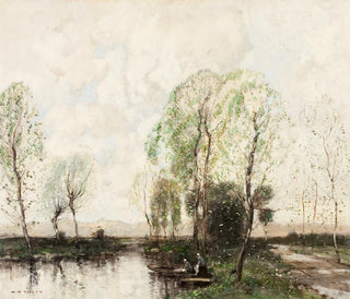 A Quiet Corner - William Alfred Gibson — artwork view