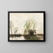 A Quiet Corner - William Alfred Gibson — framed artwork on a wall