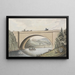 Brick Bridge - William Beilby — framed artwork on a wall