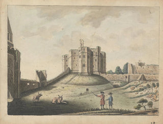Château de Warkworth, Northumberland - William Beilby — artwork view