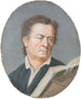 Portrait of a man reading - William Berczy — artwork view