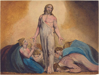 The Christ appearing to his disciples after the resurrection - William Blake — artwork view