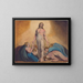The Christ appearing to his disciples after the resurrection - William Blake — framed artwork on a wall