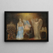 The Angel Appearing to Zechariah - William Blake — framed artwork on a wall