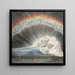 The Death of Saint Joseph - William Blake — framed artwork on a wall