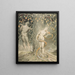 La tentation et la chute d'Ève - William Blake — framed artwork on a wall