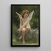 Love Laughs - William Bouguereau — framed artwork on a wall