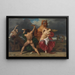 Battle of the Centaurs and Lapiths - William Bouguereau — framed artwork on a wall