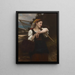 Fisherman's Daughter - William Bouguereau — framed artwork on a wall