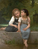 Frog Catching - William Bouguereau — artwork view