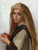 Girl with a Pomegranate - William Bouguereau — artwork view