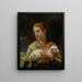 Innocence - William Bouguereau — framed artwork on a wall