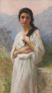 L'Attente - William Bouguereau — artwork view