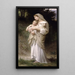 L'Innocence - William Bouguereau — framed artwork on a wall
