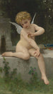 L'Amour au papillon - William Bouguereau — artwork view