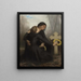 The Day of the Dead - William Bouguereau — framed artwork on a wall