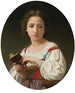 The Book of Hours - William Bouguereau — artwork view